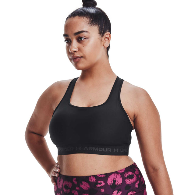 Under Armour UA Crossback Mid – Soutien-gorge sport croisé dans le dos pour femmes