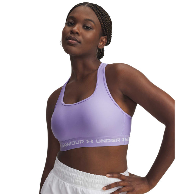 Under Armour UA Crossback Mid – Soutien-gorge sport croisé dans le dos pour femmes