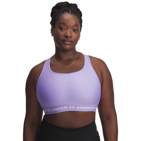 Under Armour UA Crossback Mid – Soutien-gorge sport croisé dans le dos pour femmes