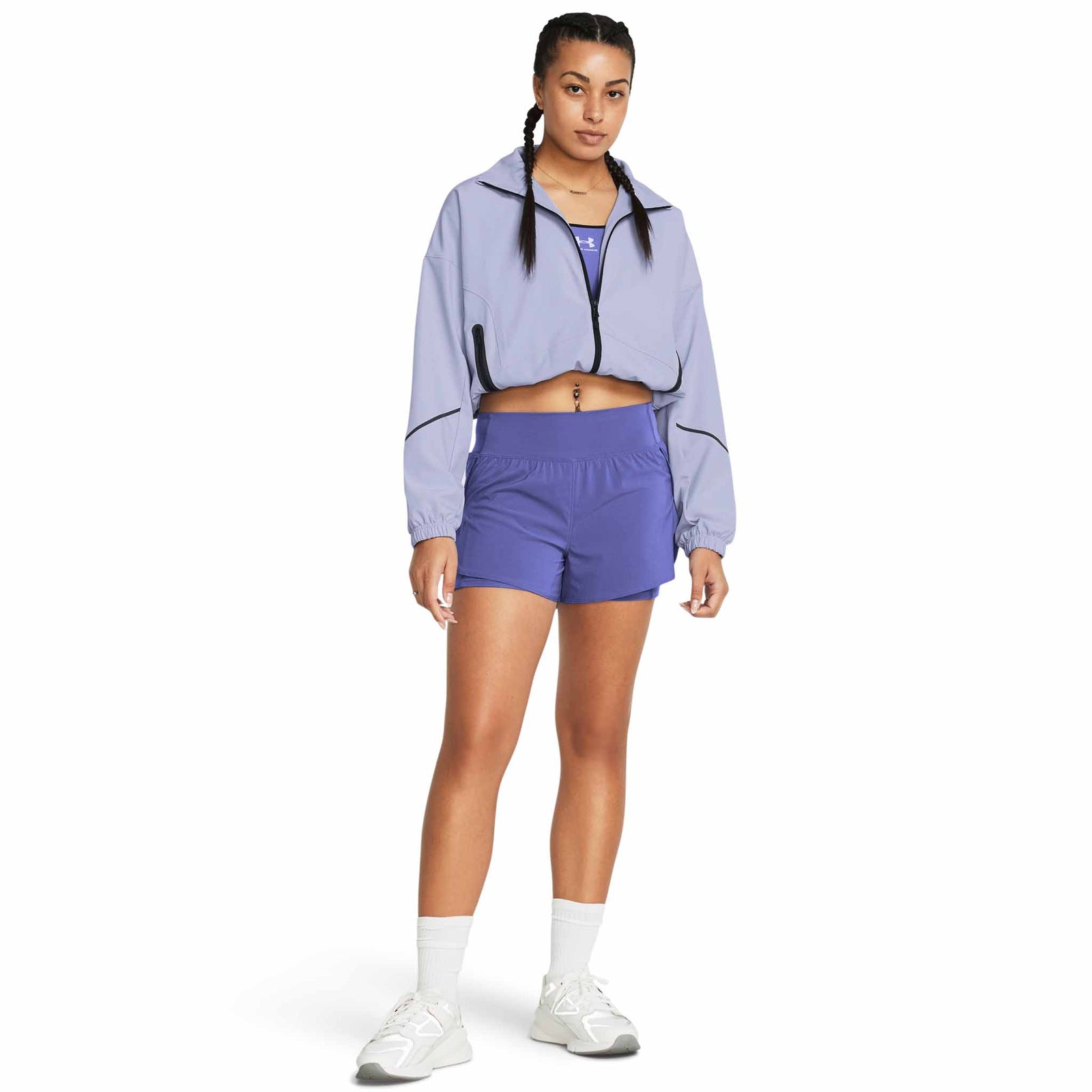 Under Armour UA Flex short tissé 2-en-1 pour femme