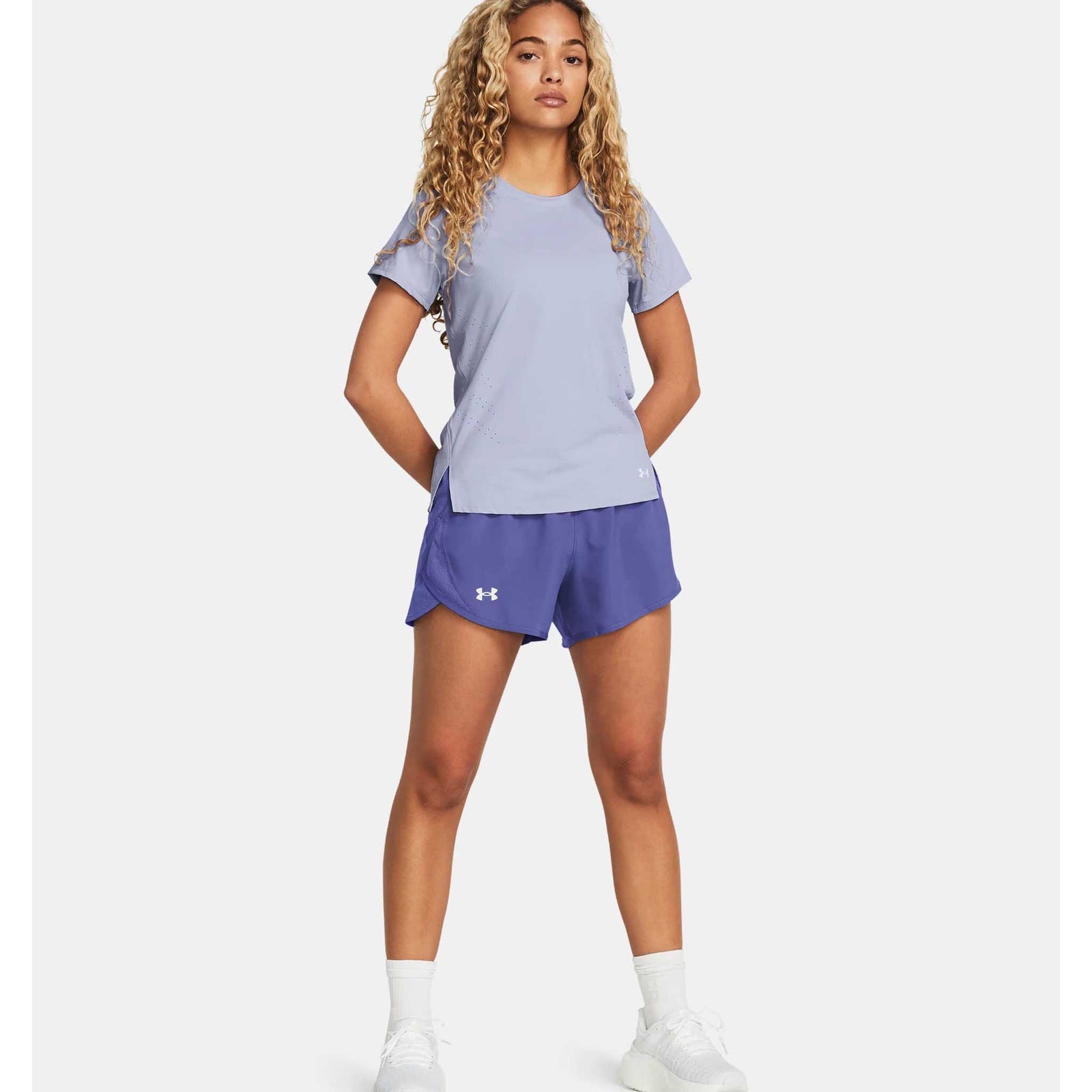 Under Armour UA Fly-By short 8 cm (3 po) pour femme