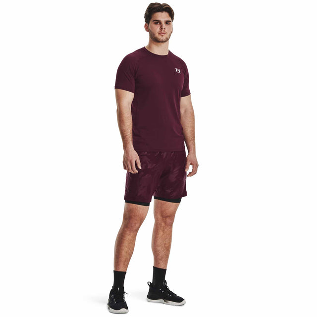 Under Armour UA HeatGear Armour Fitted T-shirt à manches courtes pour hommes