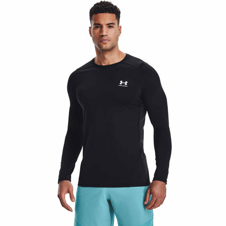 Under Armour UA HeatGear Armour Fitted T-shirt à manches longues pour hommes