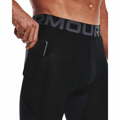 Under Armour UA HeatGear Armour Leggings 3/4 pantalons de compression pour homme