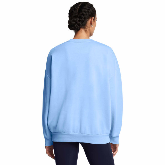 Under Armour UA Rival chandail en molleton surdimensionné à col rond femme