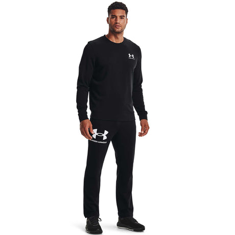 Under Armour UA Rival haut à col rond en tissu bouclette pour homme