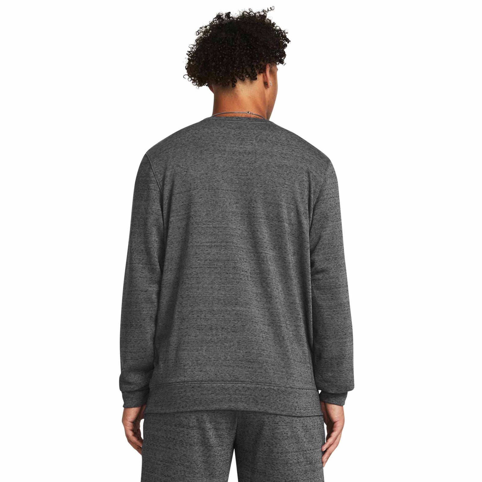 Under Armour UA Rival haut à col rond en tissu bouclette pour homme