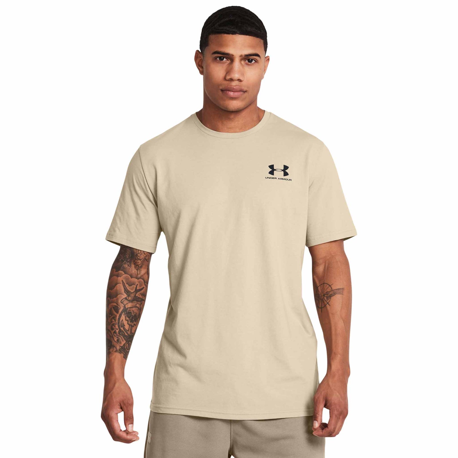 Under Armour UA Sportstyle - T-shirt à manches courtes avec logo à gauche homme