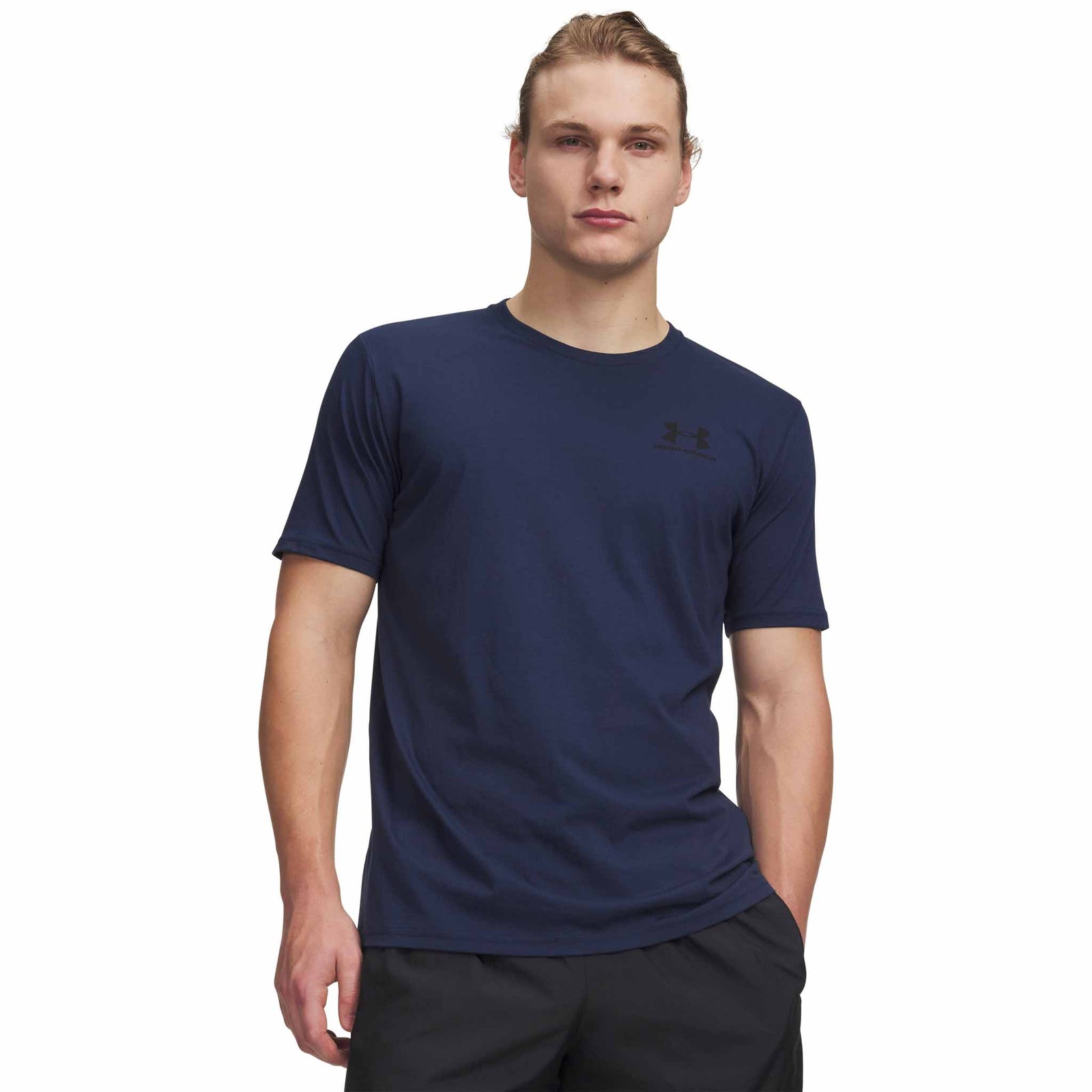 Under Armour UA Sportstyle - T-shirt à manches courtes avec logo à gauche homme