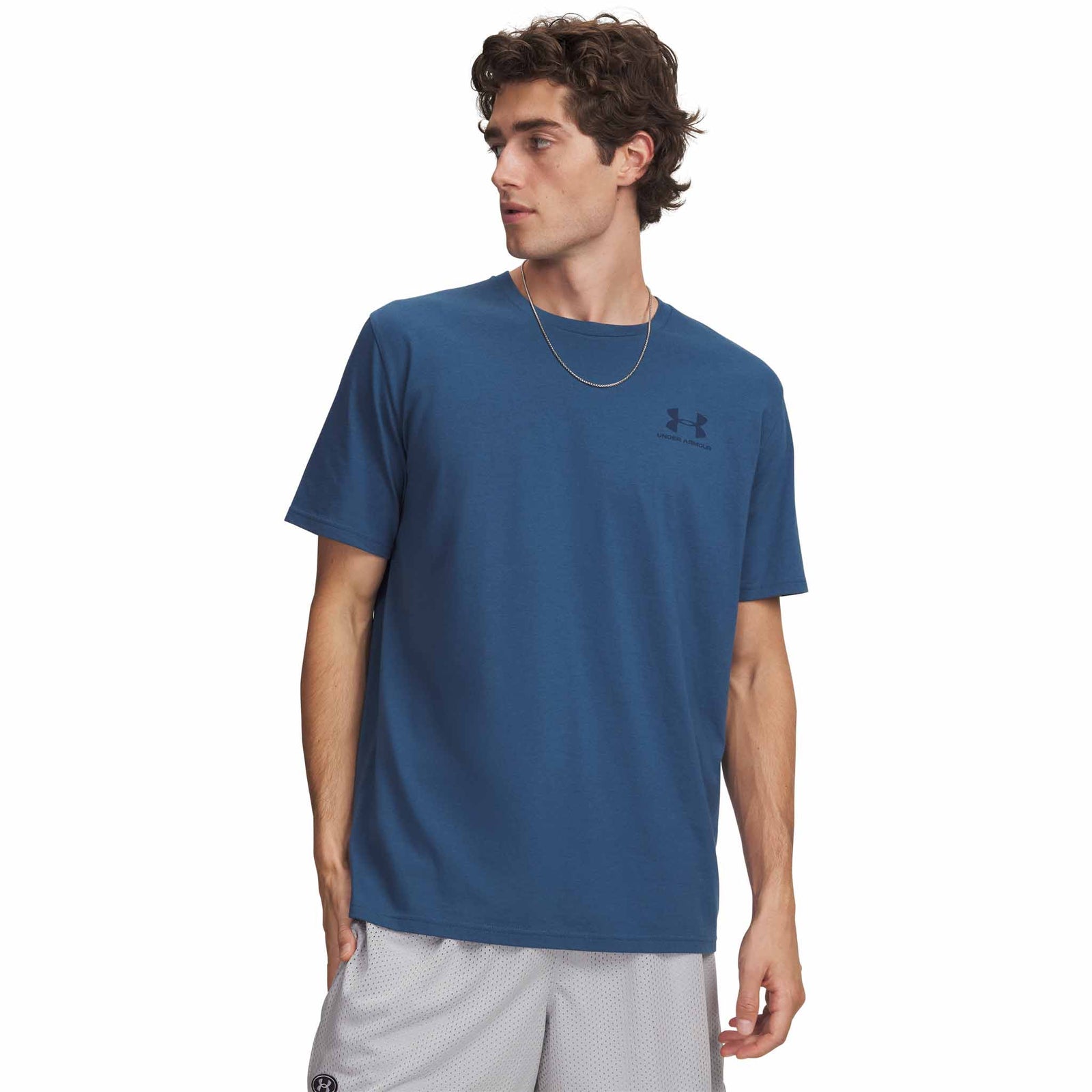 Under Armour UA Sportstyle - T-shirt à manches courtes avec logo à gauche homme