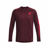 Under Armour UA Tech Print Fill t-shirt sport à manches longues pour homme