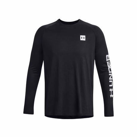 Under Armour UA Tech Print Fill t-shirt sport à manches longues pour homme
