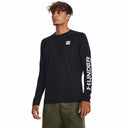 Under Armour UA Tech Print Fill t-shirt sport à manches longues pour homme