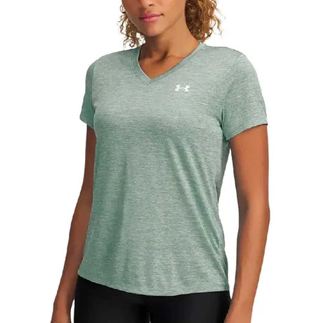 Under Armour UA Tech Twist T-shirt col en V pour femme