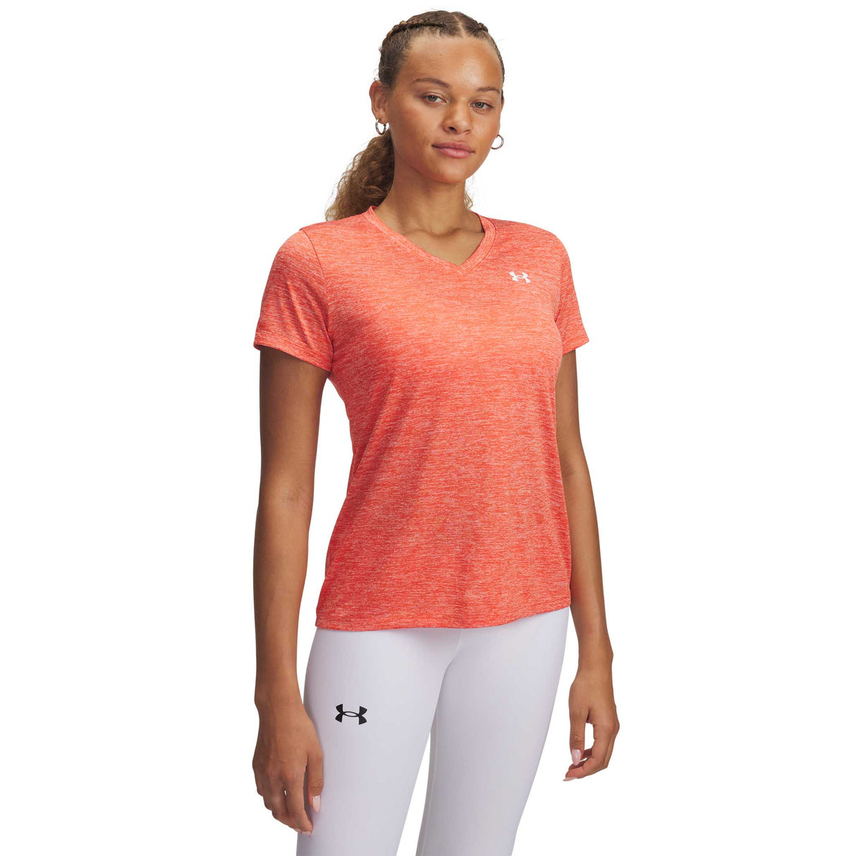Under Armour UA Tech Twist T-shirt col en V pour femme