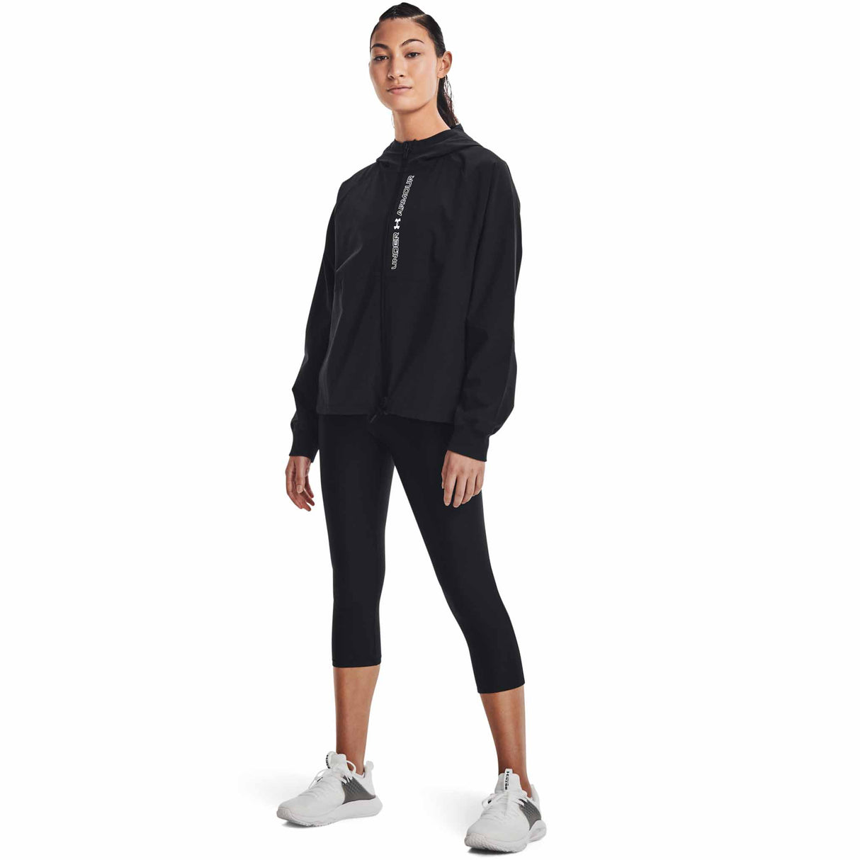 Under Armour UA Woven FZ manteau de course à pied femme