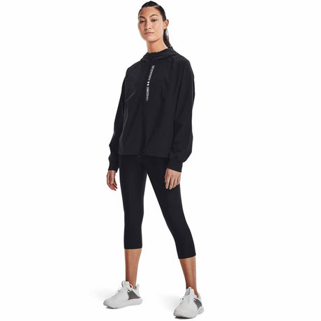 Under Armour UA Woven FZ manteau de course à pied femme