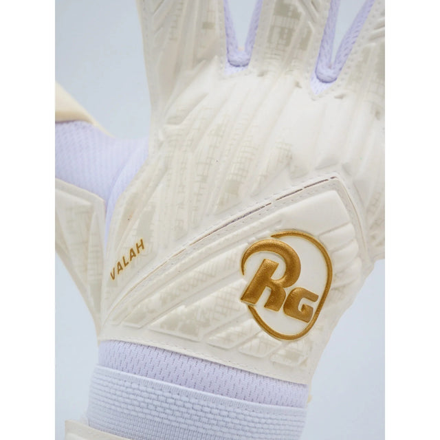 RG Valah 26-27 goalkeeper gloves, white and gold - view 3