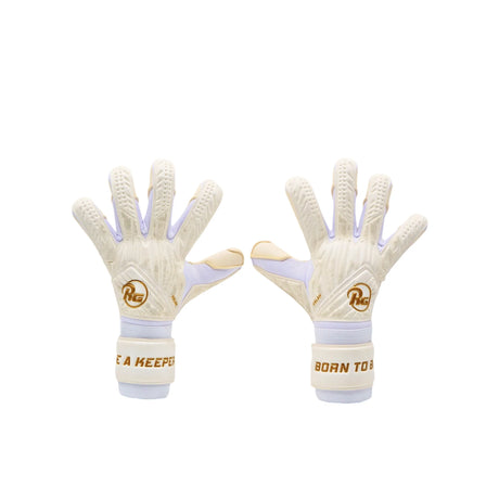 RG Valah 26-27 goalkeeper gloves, white and gold - view 5