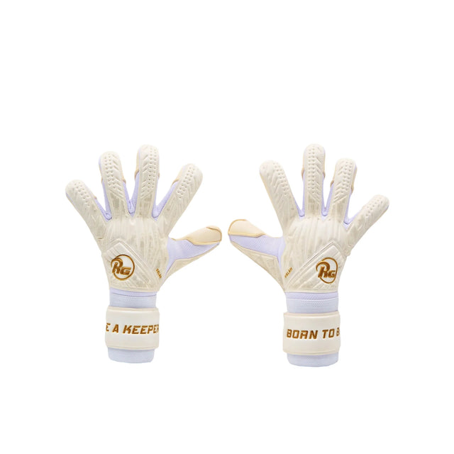 RG Valah 26-27 goalkeeper gloves, white and gold - view 5