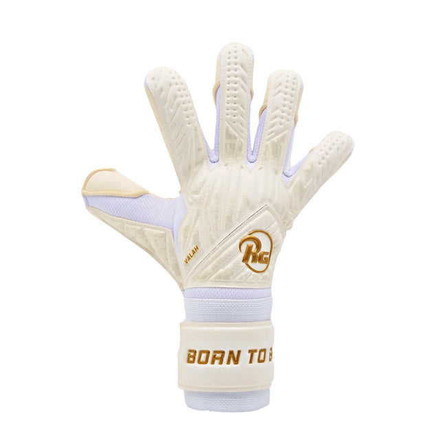 RG Valah 26-27 goalkeeper gloves, white and gold - view 8