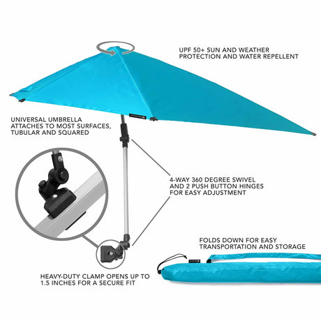 Sklz Versa-Brella XL parasol portatif avec attache universelle