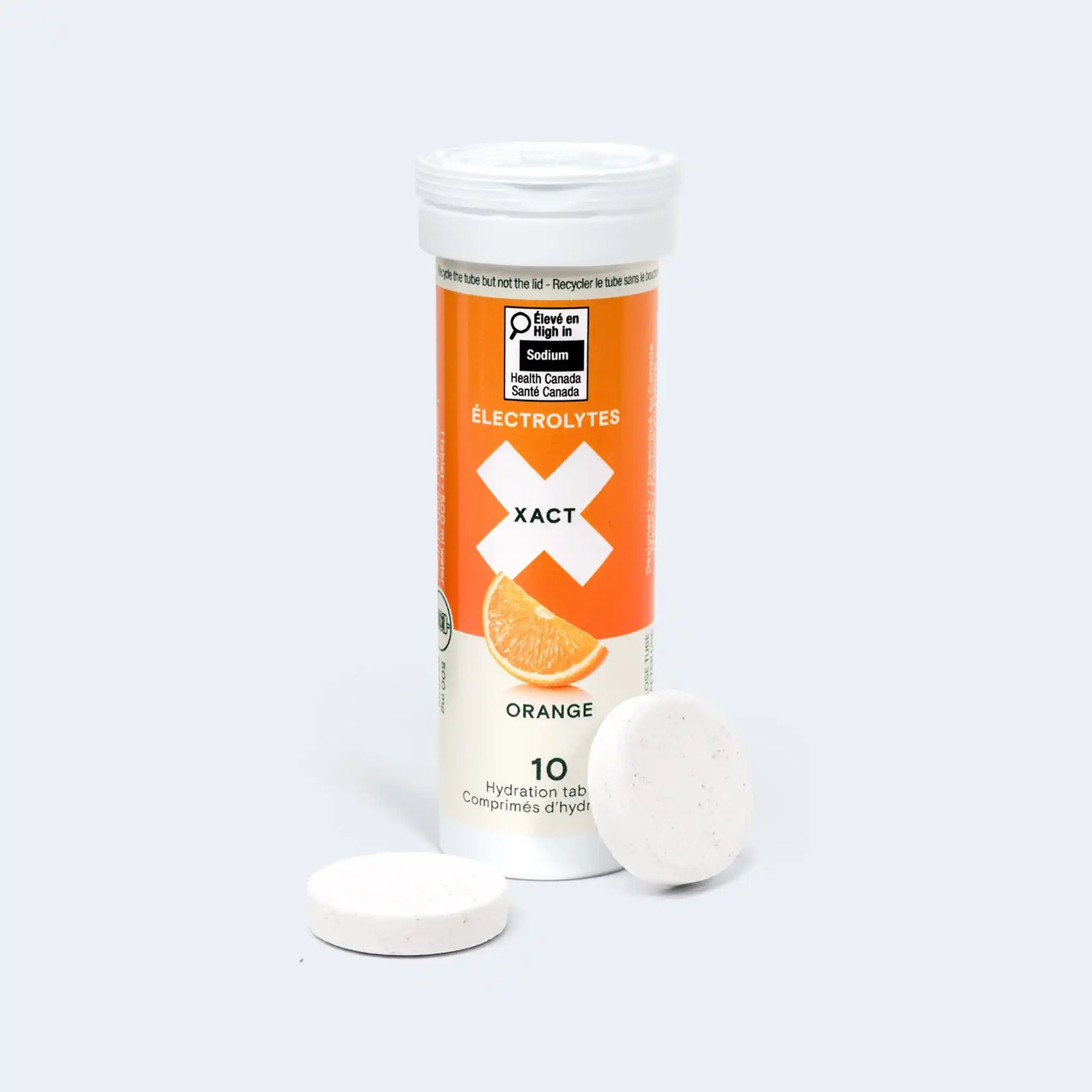 Xact Électrolytes comprimés d'hydratation sportive - Orange