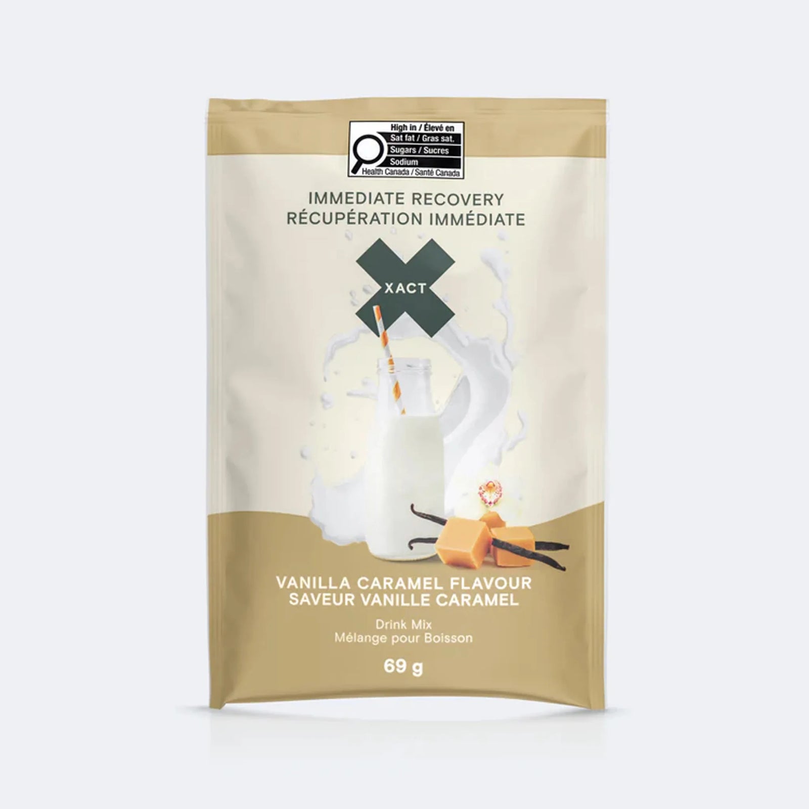 Xact Immediate Recovery Vanilla Caramel - Single Serving
