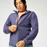 Brooks Canopy Jacket running windbreaker women Nightfall