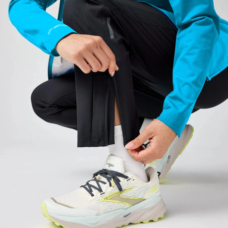 Brooks Canopy Pant pantalon coupe-vent femme Noir - détail