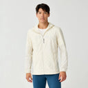 Brooks Canopy Reflective Jacket reflective running jacket men Reflective Wordmark Bone