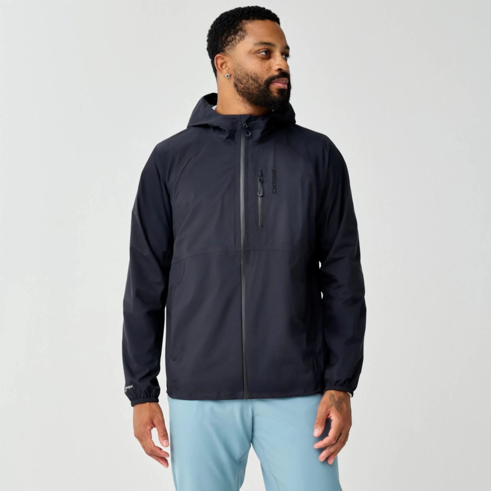 Brooks Canopy Waterproof Jacket veste imperméable homme Noir