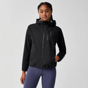 Brooks Canopy Waterproof Jacket women's waterproof jacket Black