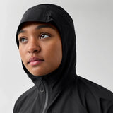 Brooks Canopy Waterproof Jacket women's waterproof jacket Black - detail