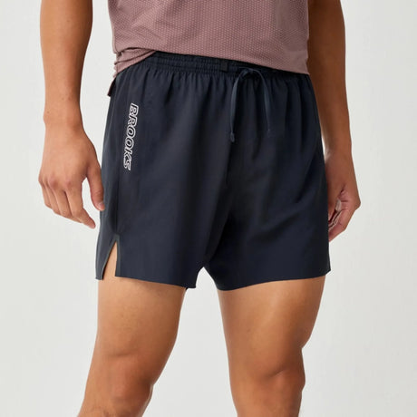 Brooks Cascadia short de trail 2-en-1 5 po pour homme - Noir
