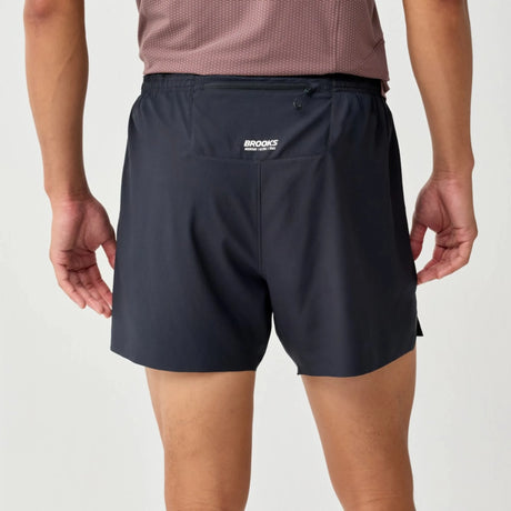 Brooks Cascadia short de trail 2-en-1 5 po pour homme - Noir