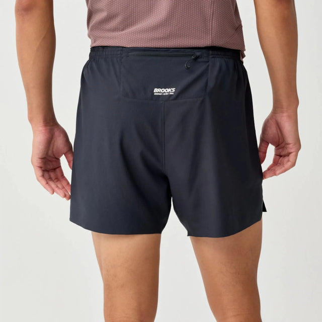Brooks Cascadia short de trail 2-en-1 5 po pour homme - Noir