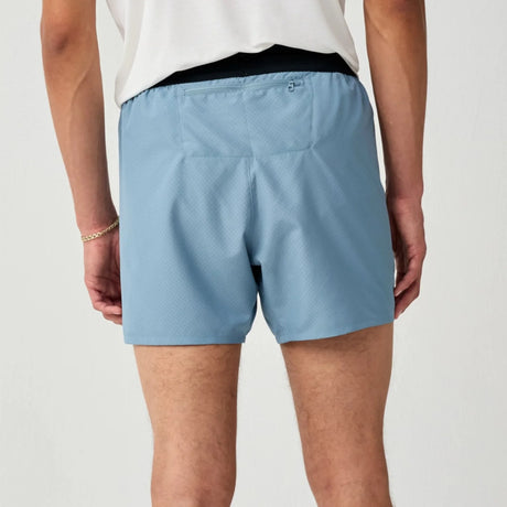 Brooks Dash short de course rafraîchissant 5 po pour homme - Blue Haze / Black