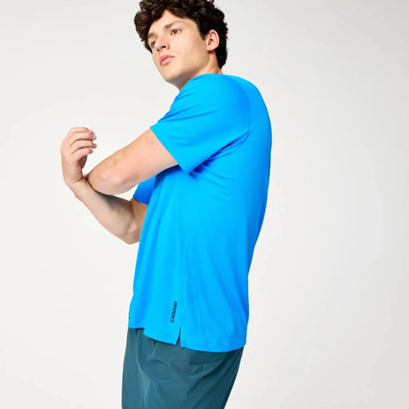 Brooks Dash t-shirt de course à manches courtes pour homme - Cyber Blue