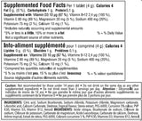 Krono Fizz Electrolytes Tropical Fruits - Nutrition Facts