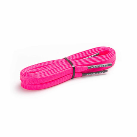 Knotley Heritage lacets de soulier de soccer - Rose