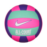 Ballon de volleyball Nike All Court rose et mauve, vue 2 | Nike All Court volleyball pink purple, view 2