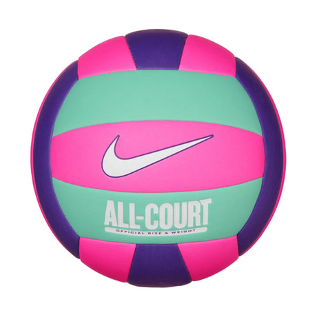 Ballon de volleyball Nike All Court rose et mauve, vue 2 | Nike All Court volleyball pink purple, view 2