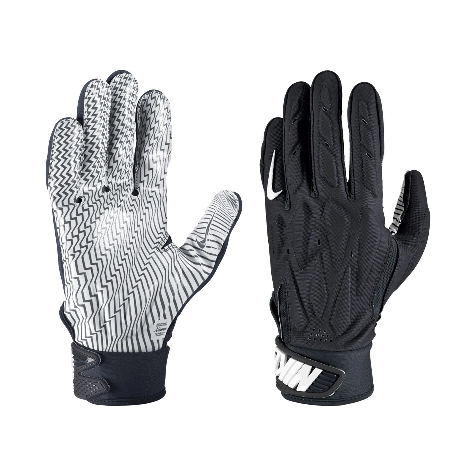 Gant de football Nike D-Tack 7.0 marine, vue 3 | Nike D-Tack 7.0 football glove navy, view 3