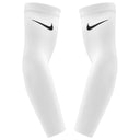 Manchons Nike Dri-FIT blancs