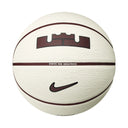 Ballon de basketball Nike Playground 8P 2.0 LeBron James crème et rouge | Nike Playground 8P 2.0 LeBron James basketball sail red