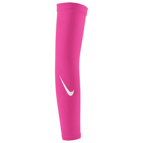 Manchons pour bras Nike Pro Youth Dri-FIT 4.0 rose vif, vue 2 | Nike Pro Youth Dri-FIT Sleeves 4.0 vivid pink, view 2