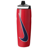 Bouteille Nike Refuel 24 oz rouge et marine | Nike Refuel 24 oz water bottle university red navy
