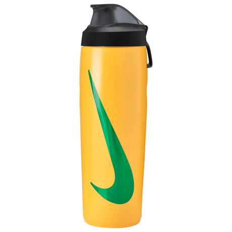 Bouteille d'eau Nike Refuel Locking Lid 24 oz or et noir, vue 5 | Nike Refuel Locking Lid 24 oz water bottle gold black, view 5
