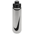 Bouteille Nike SS Recharge Chug 24 oz acier brossé | Nike SS Recharge Chug 24 oz bottle brushed stainless steel